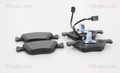 Brake Pad Set, disc brake TRISCAN 811012016