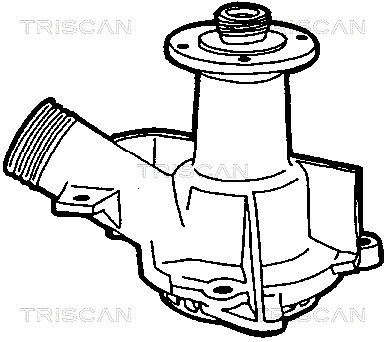 Water Pump, engine cooling TRISCAN 860011880 2
