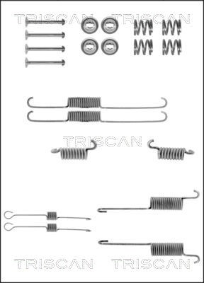 Accessory Kit, brake shoes TRISCAN 8105162283