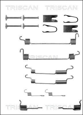 Accessory Kit, brake shoes TRISCAN 8105102584