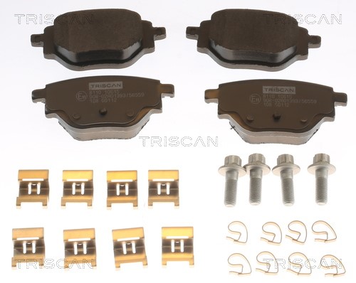 Brake Pad Set, disc brake TRISCAN 811010615