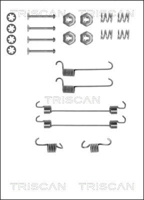 Accessory Kit, brake shoes TRISCAN 8105382518