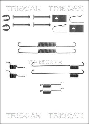 Accessory Kit, brake shoes TRISCAN 8105102595