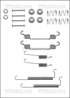 Accessory Kit, brake shoes TRISCAN 8105242563
