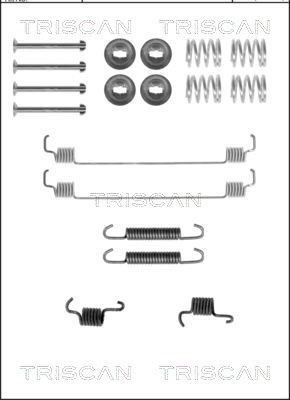 Accessory Kit, brake shoes TRISCAN 8105102587