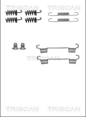 Accessory Kit, parking brake shoes TRISCAN 8105232564