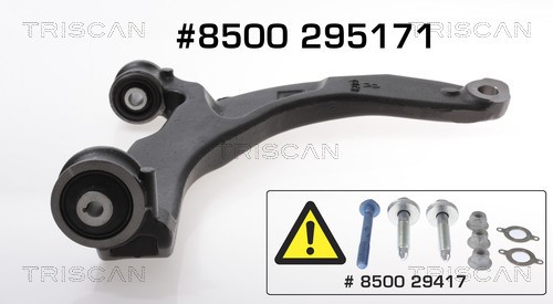 Control/Trailing Arm, wheel suspension TRISCAN 8500295171
