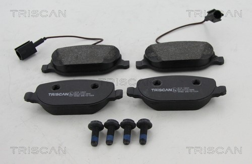 Brake Pad Set, disc brake TRISCAN 811012021