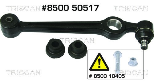 Control/Trailing Arm, wheel suspension TRISCAN 850050517