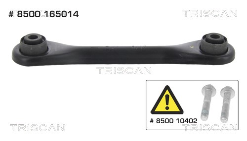 Control/Trailing Arm, wheel suspension TRISCAN 8500165014