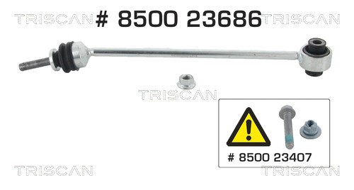 Link/Coupling Rod, stabiliser bar TRISCAN 850023686