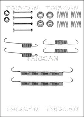 Accessory Kit, brake shoes TRISCAN 8105112581