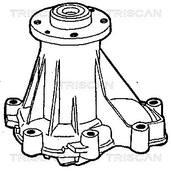 Water Pump, engine cooling TRISCAN 860023838 2