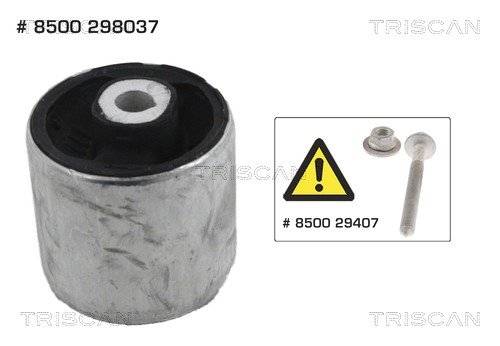 Mounting, control/trailing arm TRISCAN 8500298037
