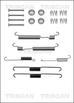 Accessory Kit, brake shoes TRISCAN 8105432005