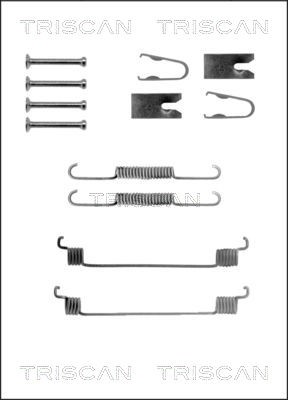 Accessory Kit, brake shoes TRISCAN 8105152557