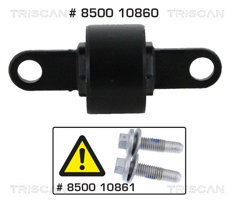 Mounting, control/trailing arm TRISCAN 850010860