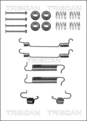 Accessory Kit, brake shoes TRISCAN 8105102588