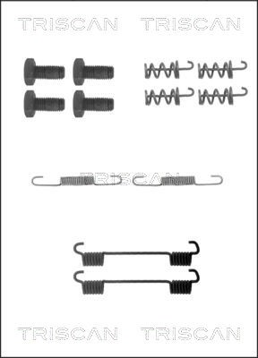 Accessory Kit, parking brake shoes TRISCAN 8105232299