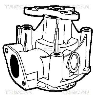 Water Pump, engine cooling TRISCAN 860015001 2