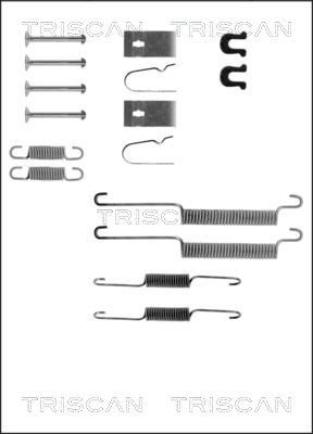 Accessory Kit, brake shoes TRISCAN 8105402537