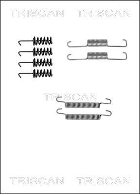 Accessory Kit, parking brake shoes TRISCAN 8105102585