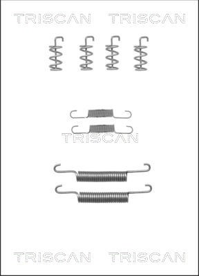 Accessory Kit, parking brake shoes TRISCAN 8105272577