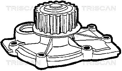 Water Pump, engine cooling TRISCAN 860027985 2