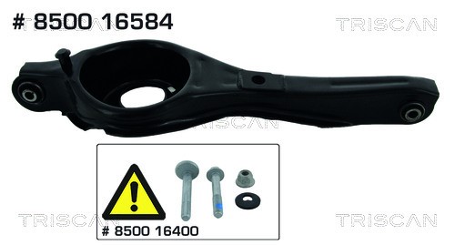 Control/Trailing Arm, wheel suspension TRISCAN 850016584