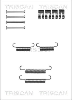 Accessory Kit, parking brake shoes TRISCAN 8105152560