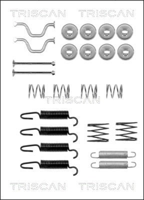 Accessory Kit, parking brake shoes TRISCAN 8105132590