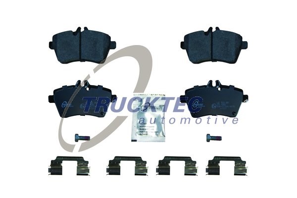 Brake Pad Set, disc brake TRUCKTEC AUTOMOTIVE 0235148