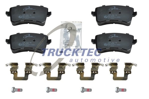 Brake Pad Set, disc brake TRUCKTEC AUTOMOTIVE 0735191