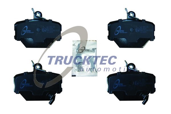 Brake Pad Set, disc brake TRUCKTEC AUTOMOTIVE 0235246