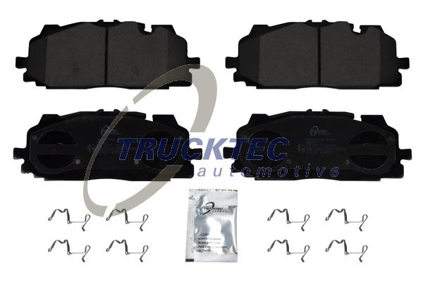 Brake Pad Set, disc brake TRUCKTEC AUTOMOTIVE 0735273