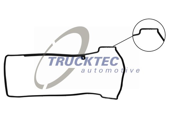 Gasket, cylinder head cover TRUCKTEC AUTOMOTIVE 0210103