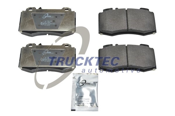 Brake Pad Set, disc brake TRUCKTEC AUTOMOTIVE 0235116