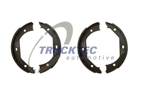 Brake Shoe Set, parking brake TRUCKTEC AUTOMOTIVE 0835009