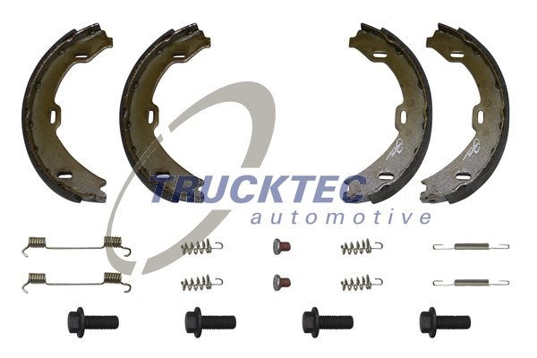 Brake Shoe Set, parking brake TRUCKTEC AUTOMOTIVE 0235204