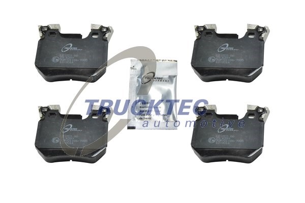 Brake Pad Set, disc brake TRUCKTEC AUTOMOTIVE 0835043