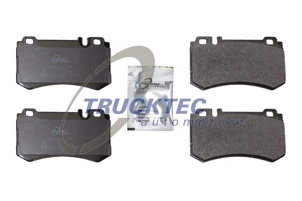 Brake Pad Set, disc brake TRUCKTEC AUTOMOTIVE 0235561