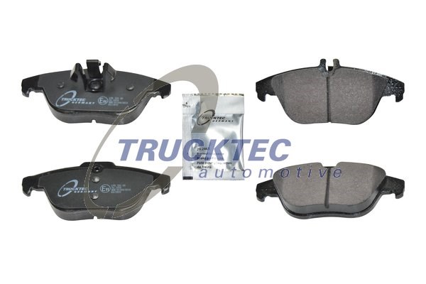 Brake Pad Set, disc brake TRUCKTEC AUTOMOTIVE 0235234