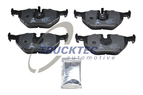Brake Pad Set, disc brake TRUCKTEC AUTOMOTIVE 0835007