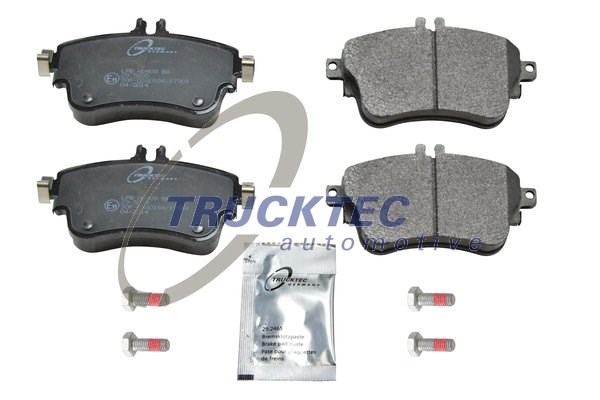 Brake Pad Set, disc brake TRUCKTEC AUTOMOTIVE 0235431