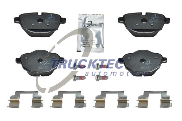 Brake Pad Set, disc brake TRUCKTEC AUTOMOTIVE 0835049