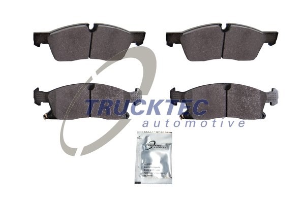 Brake Pad Set, disc brake TRUCKTEC AUTOMOTIVE 0235436