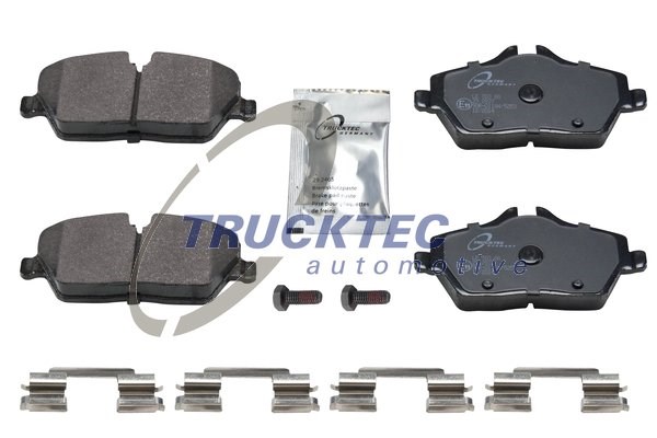 Brake Pad Set, disc brake TRUCKTEC AUTOMOTIVE 0834120