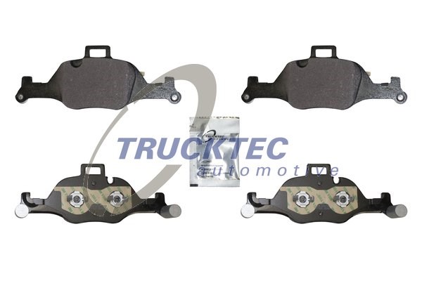 Brake Pad Set, disc brake TRUCKTEC AUTOMOTIVE 0835204