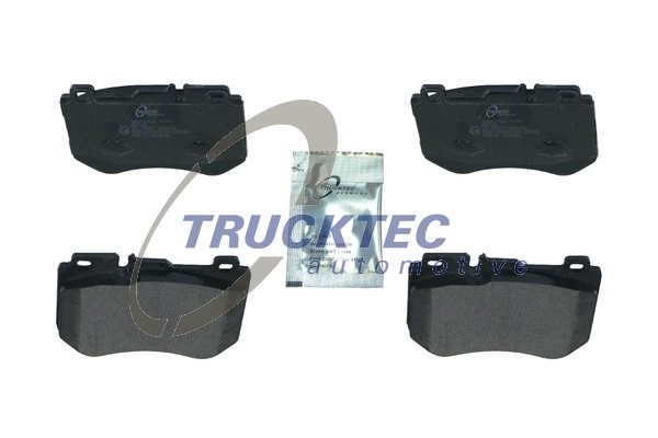 Brake Pad Set, disc brake TRUCKTEC AUTOMOTIVE 0235520