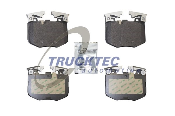 Brake Pad Set, disc brake TRUCKTEC AUTOMOTIVE 0835244